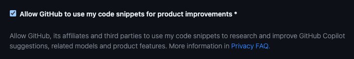 github settings